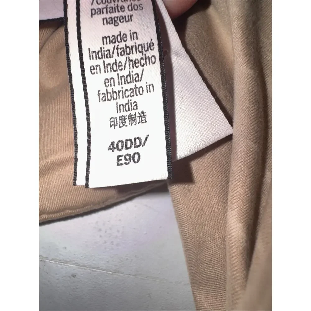 Victoria's Secret beige 40DD Body By Victoria Racerback Sexy Tan Lace VS Nude - Picture 13 of 13